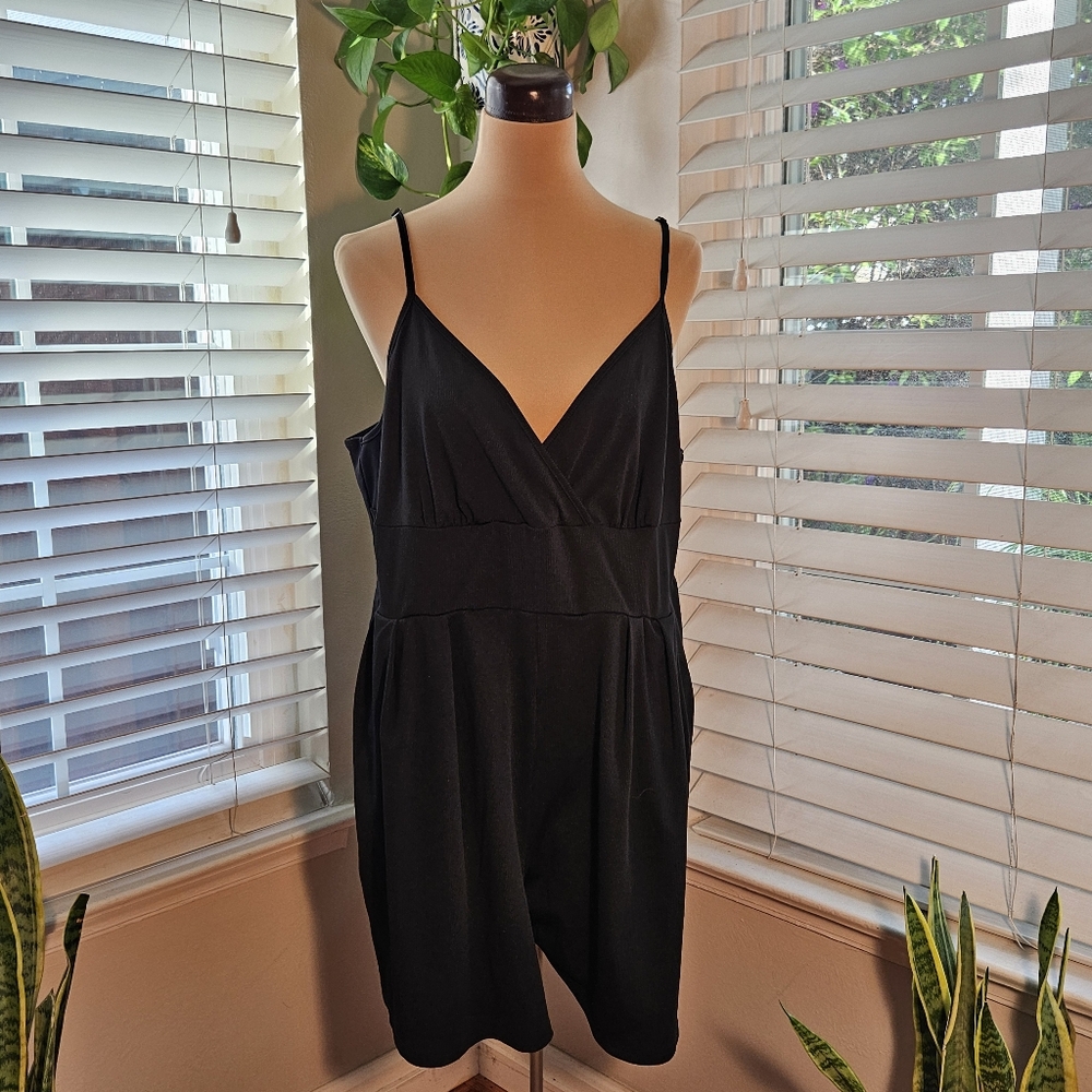 Ribbed Tank Romper